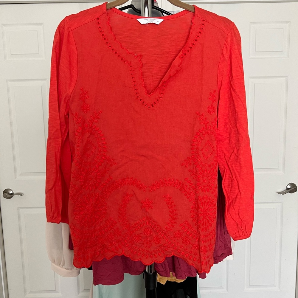 Xs lucky brand blouse